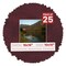 Dark Red Suede Mat Board for 16x16 Frames - Fits 10x10 Photos